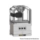 Authentic Thunder Cloud X El Mono Vapeador Requiem Boro RBA Tank - Silver, 6ml, Air Pin 1.0, 2.0, 3.0,4.0mm