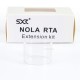 SXK NOLA Style RTA Replacement Glass Tank Tube - Transparent