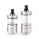 SXK NOLA Style RTA Replacement Extension Extender Tank Tube Kit - Transparent + Silver, 5.0ml