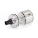 SXK NOLA Style RTA Rebuildable Atomizer - Silver, 3.2ml, Air Pin 0.8, 1.2, 1.5, 1.8, 2.0, 2.5, 3.0, 3.5mm, 22mm Diameter
