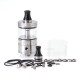 SXK NOLA Style RTA Rebuildable Atomizer - Silver, 3.2ml, Air Pin 0.8, 1.2, 1.5, 1.8, 2.0, 2.5, 3.0, 3.5mm, 22mm Diameter