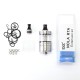 SXK NOLA Style RTA Rebuildable Atomizer - Silver, 3.2ml, Air Pin 0.8, 1.2, 1.5, 1.8, 2.0, 2.5, 3.0, 3.5mm, 22mm Diameter