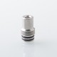 Rekavape Kuma Style 510 Drip Tip for RDA / RTA / RDTA Atomizer - Silver, Stainless Steel