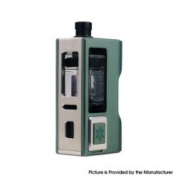 [Ships from Bonded Warehouse] Authentic Vandy Vape Nova 60W AIO VW Box Mod Kit - Little Green, 5~60W, 1 x 18650, 6ml