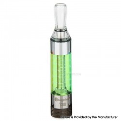 [Ships from Bonded Warehouse] Authentic Kangertech T3S eGo Clearomizer Tank Atomizer - Green, 3.0ml, 1.8ohm, 14mm (5 PCS)