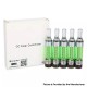 [Ships from Bonded Warehouse] Authentic Kangertech T3S eGo Clearomizer Tank Atomizer - Green, 3.0ml, 1.8ohm, 14mm (5 PCS)