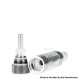 [Ships from Bonded Warehouse] Authentic Kangertech T3S eGo Clearomizer Tank Atomizer - Green, 3.0ml, 1.8ohm, 14mm (5 PCS)