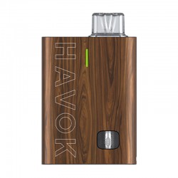 [Ships from Bonded Warehouse] Authentic Uwell Havok R Pod System Kit - Brown Wood, 950mAh, 3ml, 0.6ohm