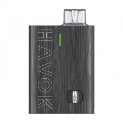 [Ships from Bonded Warehouse] Authentic Uwell Havok R Pod System Kit - Black Wood, 950mAh, 3ml, 0.6ohm