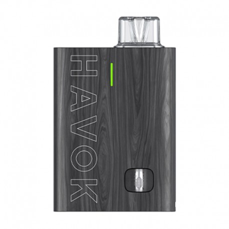 [Ships from Bonded Warehouse] Authentic Uwell Havok R Pod System Kit - Black Wood, 950mAh, 3ml, 0.6ohm