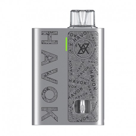 [Ships from Bonded Warehouse] Authentic Uwell Havok R Pod System Kit - Silver, 950mAh, 3ml, 0.6ohm