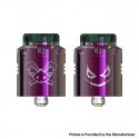 [Ships from Bonded Warehouse] Authentic Hellvape Dead Rabbit 3 RDA Atomizer - Shiny Purple, Dual Coil, with BF Pin, 24mm