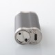 Rekavape Dani Mirco Style DNA60 60W VW Box Mod - Silver + Black, 1~60W, 1 x 18650, Evolv DNA60 Chipset