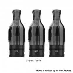 [Ships from Bonded Warehouse] Authentic Joyetech eRoll Nano Replacement Pod Cartridge - 2ml, 0.8ohm (3 PCS)