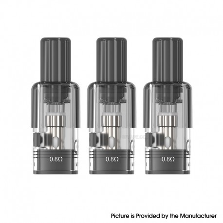 [Ships from Bonded Warehouse] Authentic Joyetech EXCEED PCC Replacement Pod Cartridge - 2ml, 0.8ohm (3 PCS)