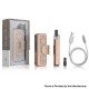 [Ships from Bonded Warehouse] Authentic Joyetech Exceed PCC Full Kit - Gold, 2000mAh + 600mAh, 2ml, 0.8ohm