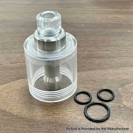 Replacement Bell Tank Tube Kit for Empire V Style RTA - Translucent, Stainless Steel + PC