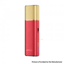 [Ships from Bonded Warehouse] Authentic VOOPOO ARGUS Klyc 30W Pod System Kit - Red & Gold, 1350mAh, 3ml, 0.7ohm