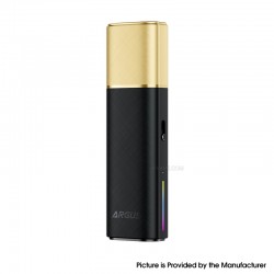 [Ships from Bonded Warehouse] Authentic VOOPOO ARGUS Klyc 30W Pod System Kit - Black & Gold, 1350mAh, 3ml, 0.7ohm
