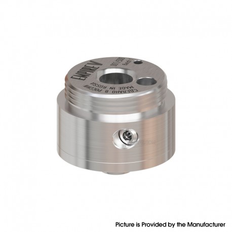 SXK Replacement Build Deck for SXK Empire V Style RTA Atomizer - Silver, Air Pin 0.8 / 1 / 1.2 / 1.4 / 1.6 / 1.8 / 2.0mm