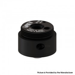 SXK Replacement Build Deck for SXK Empire V Style RTA Atomizer - Black, Air Pin 0.8 / 1 / 1.2 / 1.4 / 1.6 / 1.8 / 2.0mm