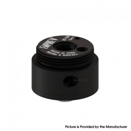 SXK Replacement Build Deck for SXK Empire V Style RTA Atomizer - Black, Air Pin 0.8 / 1 / 1.2 / 1.4 / 1.6 / 1.8 / 2.0mm