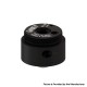 SXK Empire V Style RTA Rebuildable Tank Atomizer - Black, 3.5ml, Air Pin 0.8 / 1 / 1.2 / 1.4 / 1.6 / 1.8 / 2.0mm, 23mm Diameter