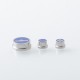 Rekavape Replacement Button Set for BMM.38 Aio Style Mod - Blue, Monarchy Pattern (3 PCS)