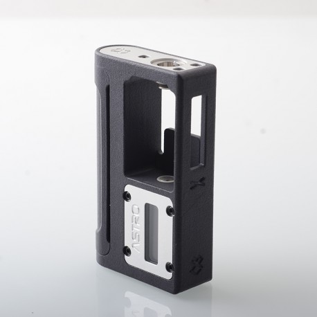 Astro Style DNA 60W Boro Mod - Silver + Black, 3D Print, VW 1~60W, 1 x 18650, Evolv DNA60 Chipset