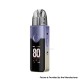 [Ships from Bonded Warehouse] Authentic VOOPOO VINCI E80 Pod System Kit - Purple-Gold Gradient, 3000mAh, 5~80W, 5ml, 0.3 /0.6ohm