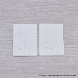 Authentic MK MODS Cover Panel Plate for LVE Orion 2 II Pod System - White A, Acrylic