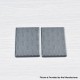Authentic MK MODS Cover Panel Plate for LVE Orion 2 II Pod System - Black A, Acrylic