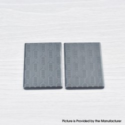 Authentic MK MODS Cover Panel Plate for LVE Orion 2 II Pod System - Black A, Acrylic