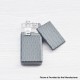 Authentic MK MODS Cover Panel Plate for LVE Orion 2 II Pod System - Black A, Acrylic