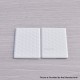 Authentic MK MODS Cover Panel Plate for LVE Orion 2 II Pod System - White B, Acrylic