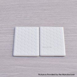 Authentic MK MODS Cover Panel Plate for LVE Orion 2 II Pod System - White B, Acrylic
