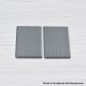 Authentic MK MODS Cover Panel Plate for LVE Orion 2 II Pod System - Black B, Acrylic