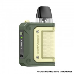 [Ships from Bonded Warehouse] Authentic GeekVape Aegis Hero Q 30W Pod Kit - Emerald Green, 1300mAh, 2ml, 0.6ohm / 0.8ohm