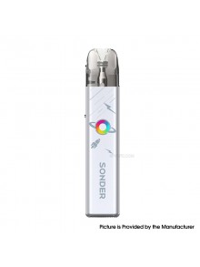 [Ships from Bonded Warehouse] Authentic GeekVape Sonder Q 2 30W Pod System Kit - Rocket Silver, 1350mAh, 3ml, 0.8ohm