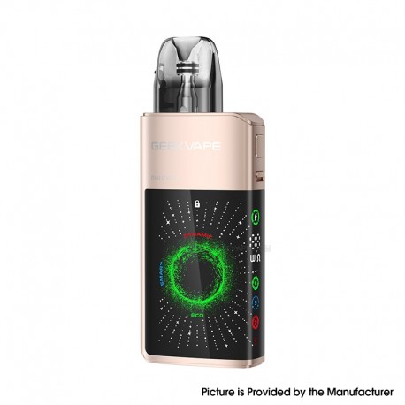 [Ships from Bonded Warehouse] GeekVape Digi Q Vista 35W Pod System Kit - Champagne Gold, 1600mAh, 3ml, 0.6ohm / 0.8ohm