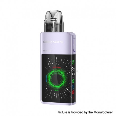 [Ships from Bonded Warehouse] GeekVape Digi Q Vista 35W Pod System Kit - Lavender Purple, 1600mAh, 3ml, 0.6ohm / 0.8ohm