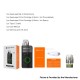[Ships from Bonded Warehouse] GeekVape Digi Q Vista 35W Pod System Kit - Light Jade, 1600mAh, 3ml, 0.6ohm / 0.8ohm