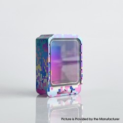 Rekavape PRC Style Boro Tank for SXK BB / Billet AIO Box Mod Kit - Digigrid, Titanium