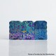 Rekavape PRC Style Boro Tank for SXK BB / Billet AIO Box Mod Kit - Rainbow Splatter, Titanium