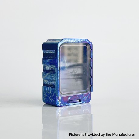 Rekavape PRC Style Boro Tank for SXK BB / Billet AIO Box Mod Kit - Ebtropic, Titanium