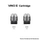 [Ships from Bonded Warehouse] Authentic VOOPOO VINCI E Pod Cartridge for the Argus E40, VINCI E80 & E120 Kit - 0.3ohm (2 PCS)