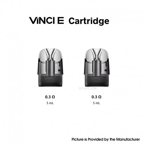 [Ships from Bonded Warehouse] Authentic VOOPOO VINCI E Pod Cartridge for the Argus E40, VINCI E80 & E120 Kit - 0.3ohm (2 PCS)