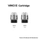 [Ships from Bonded Warehouse] Authentic VOOPOO VINCI E Pod Cartridge for the Argus E40, VINCI E80 & E120 Kit - 0.6ohm (2 PCS)