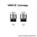 [Ships from Bonded Warehouse] Authentic VOOPOO VINCI E Pod Cartridge for the Argus E40, VINCI E80 & E120 Kit - 0.6ohm (2 PCS)