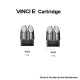 [Ships from Bonded Warehouse] Authentic VOOPOO VINCI E Pod Cartridge for the Argus E40, VINCI E80 & E120 Kit - 0.8ohm (2 PCS)